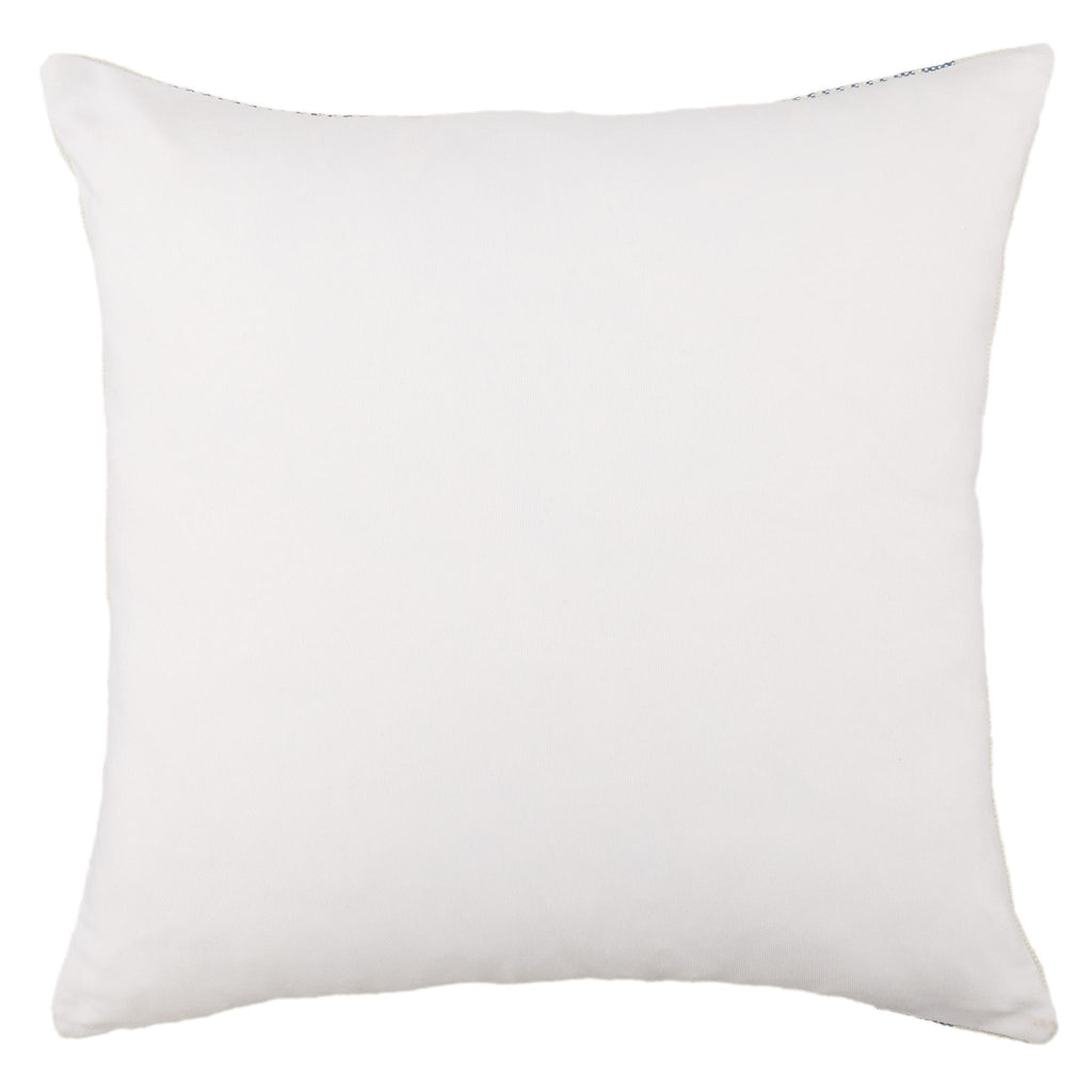 Jaipur Living Acapulco Parque Stripes Gray / Ivory 20" x 20" Pillow