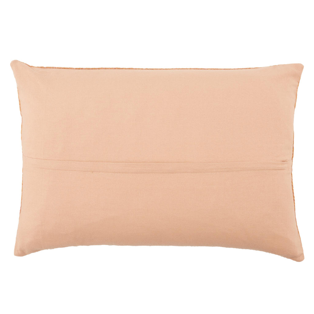 Jaipur Living Lexington Milton Geometric Rose / Terracotta 16" x 24" Pillow