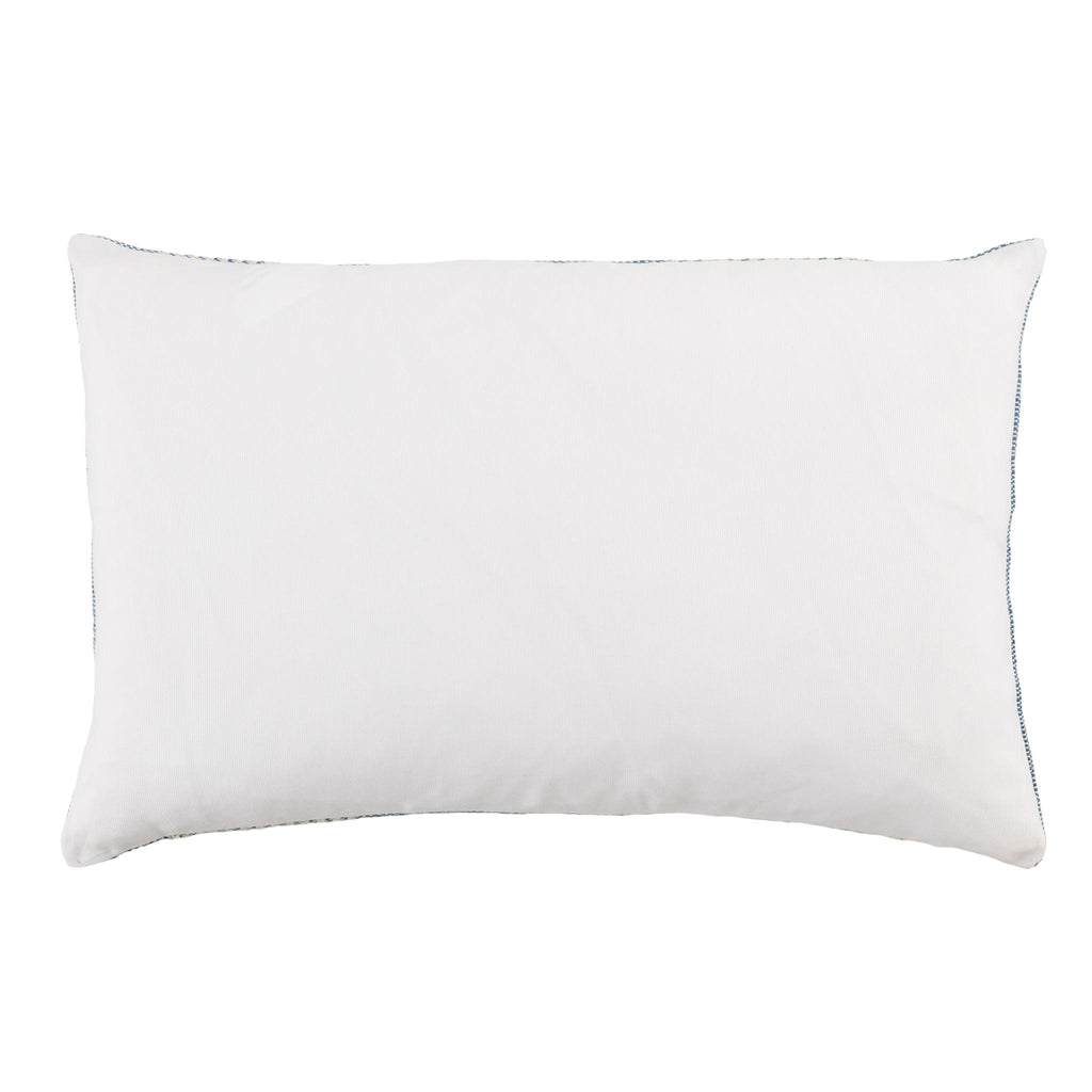 Jaipur Living Acapulco Carinda Stripes Blue / Ivory 13" x 21" Pillow