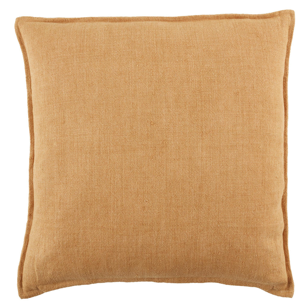 Jaipur Living Burbank Blanche Solid Light Terracotta 22" x 22" Pillow