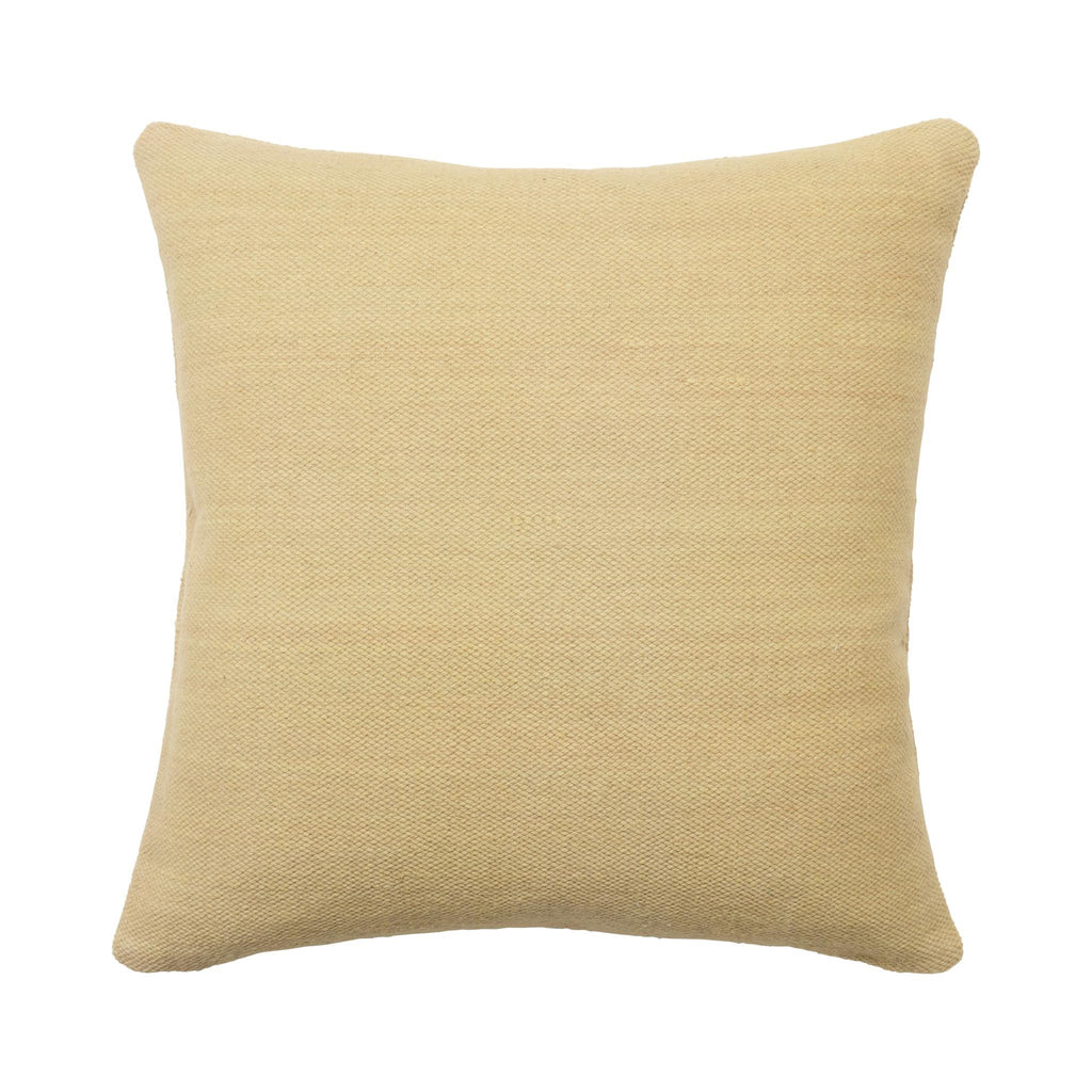 Jaipur Living Puebla Anvi Medallion Khaki / Brown 22" x 22" Pillow