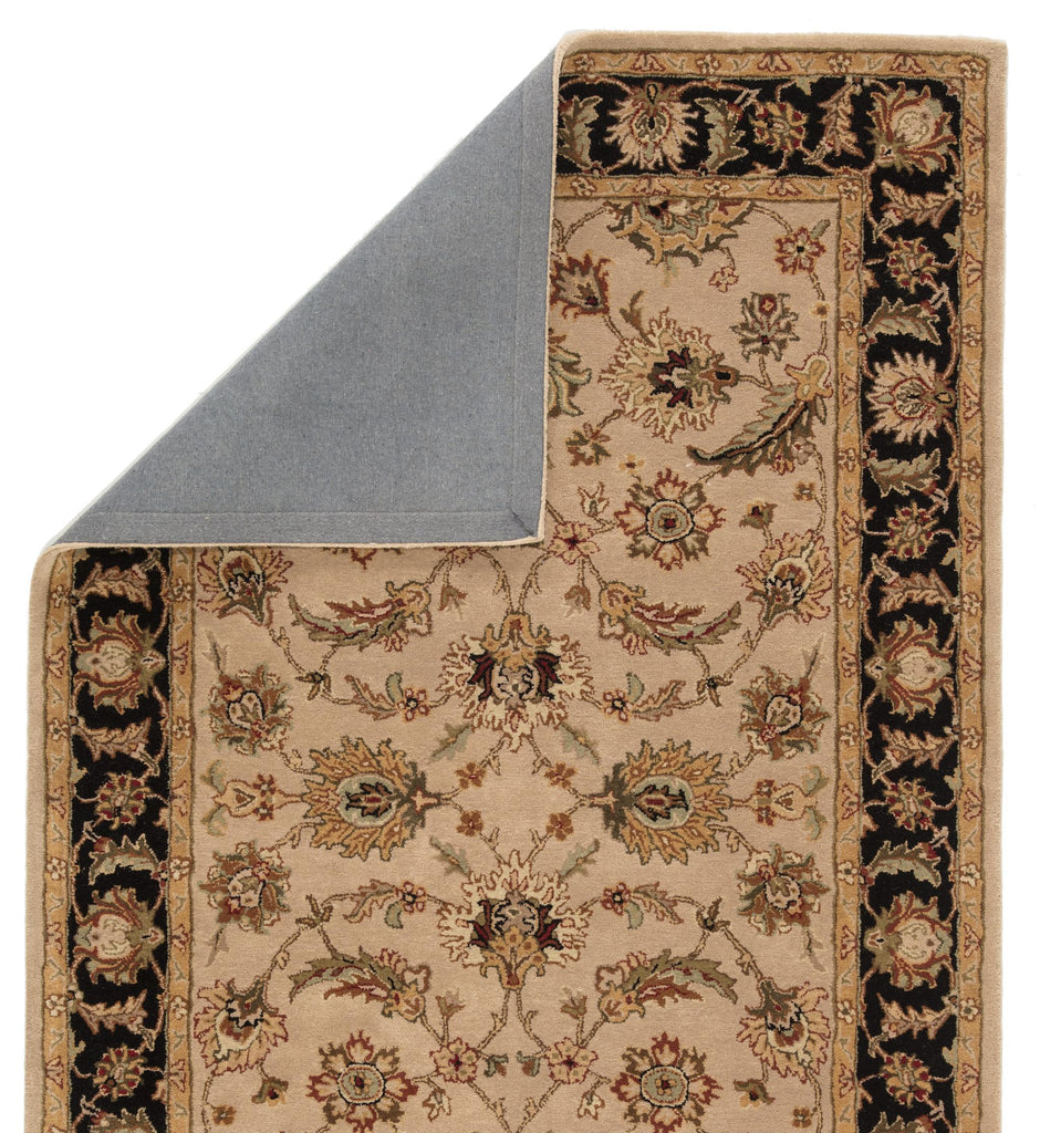 Jaipur Living Mythos Selene Floral Beige / Black 10' RND Rug