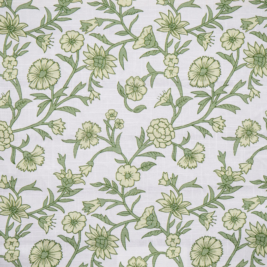 Maxwell FRANGIPANI #345 TARRAGON Drapery Fabric