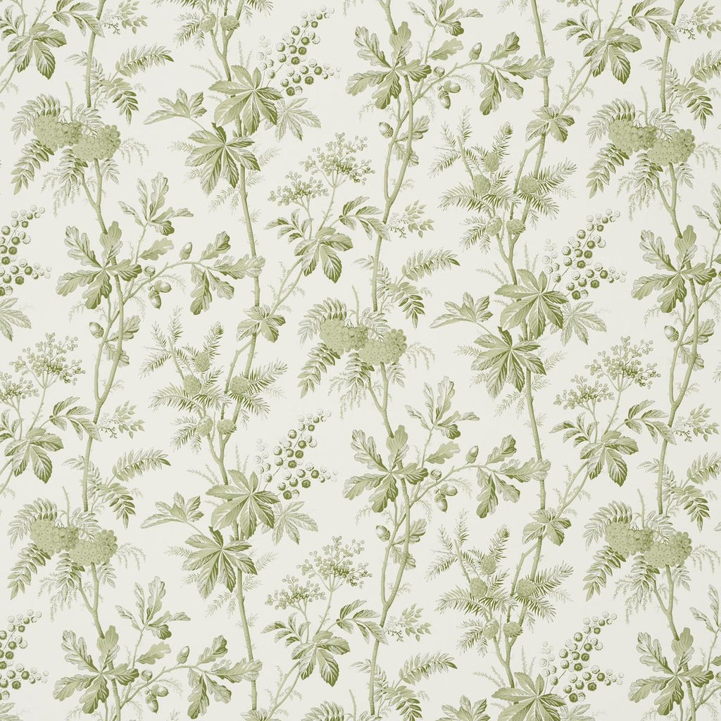 Schumacher Brantwood Vine Leaf Wallpaper