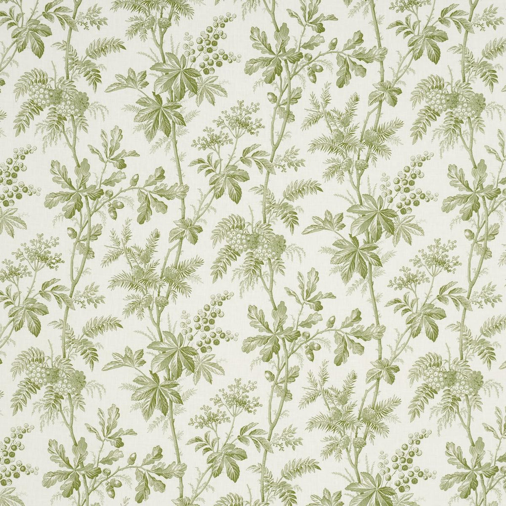 Schumacher Brantwood Vine Leaf Fabric