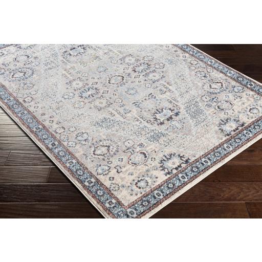 Surya Ankara AKR-2354 Blue Burgundy 7'10" x 10'3" Rug