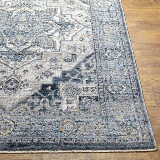 Surya Babel BAB-2300 Black Charcoal 7'10" x 10' Rug