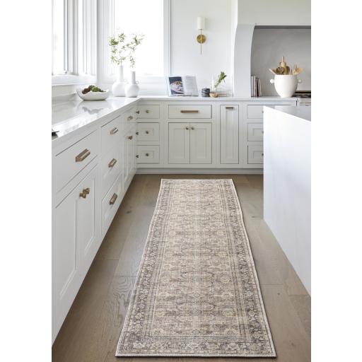 Surya Darling BODA-2300 White 2'7" x 10' Rug