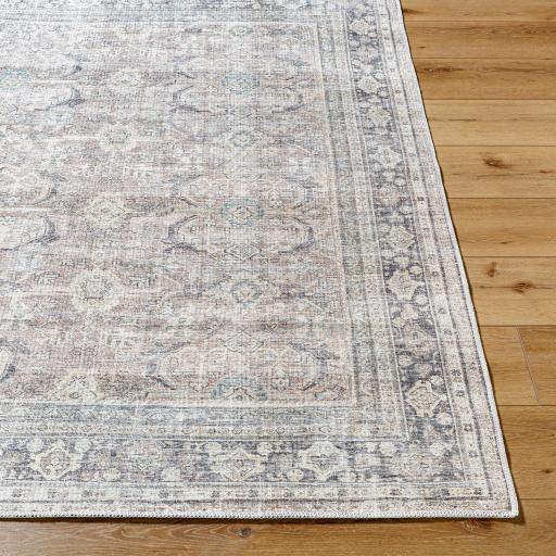 Surya Darling BODA-2300 White 2'7" x 10' Rug