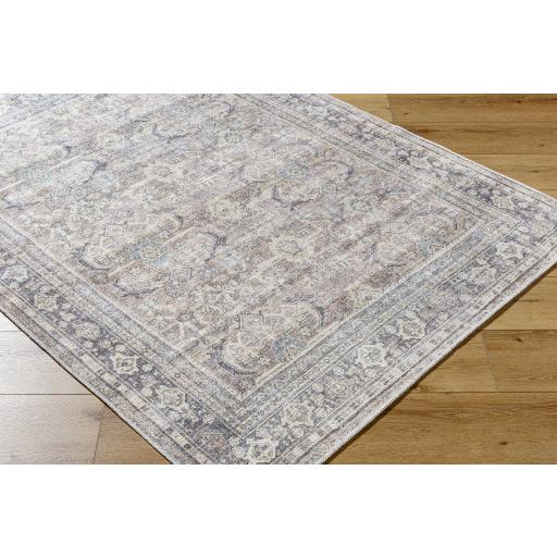 Surya Darling BODA-2300 White 2'7" x 10' Rug