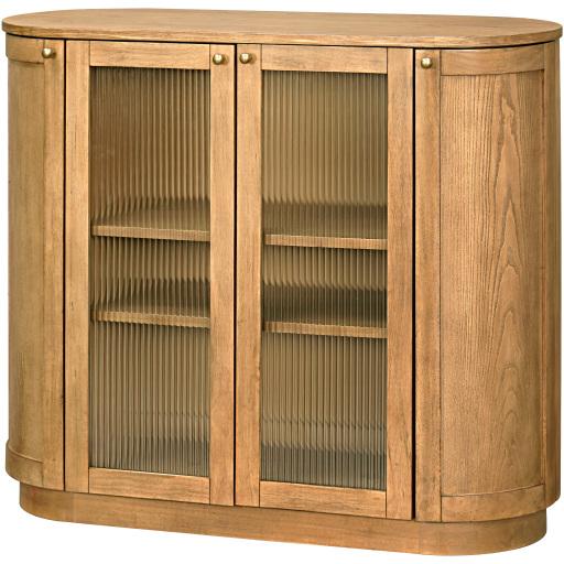 Surya Penasco BOPN-001 Clear Tan 35"H x 41"W x 15"D Cabinet