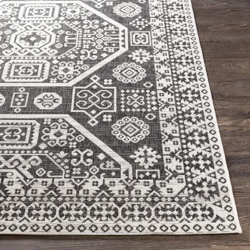 Surya Eagean EAG-2359 Black Charcoal 4'3" x 5'11" Rug