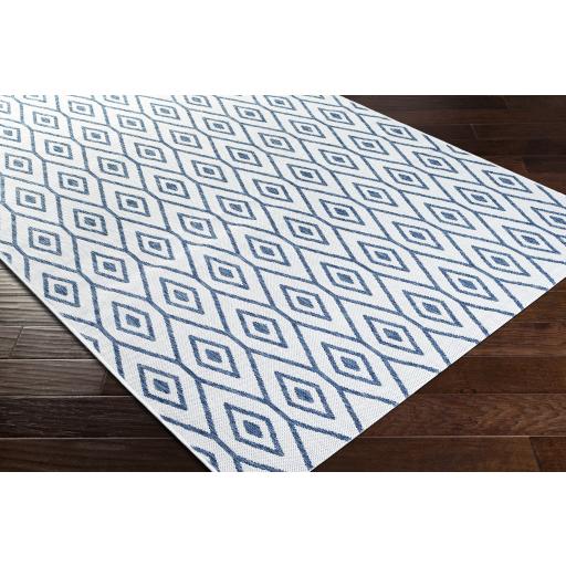 Surya Eagean EAG-2391 Cream Dark Blue 5'3" x 7'7" Rug