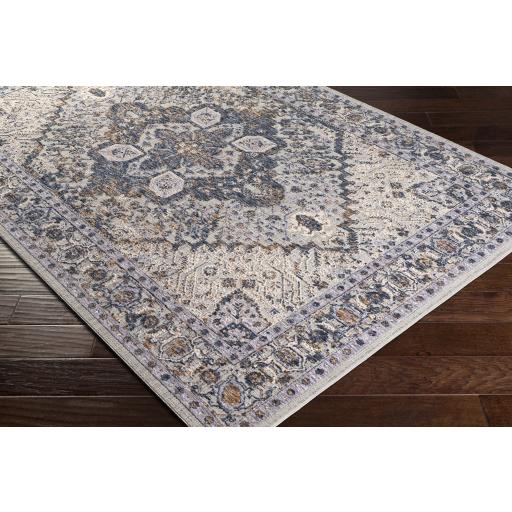 Surya Infinity INF-2305 Brown Charcoal 6'7" x 9' Rug