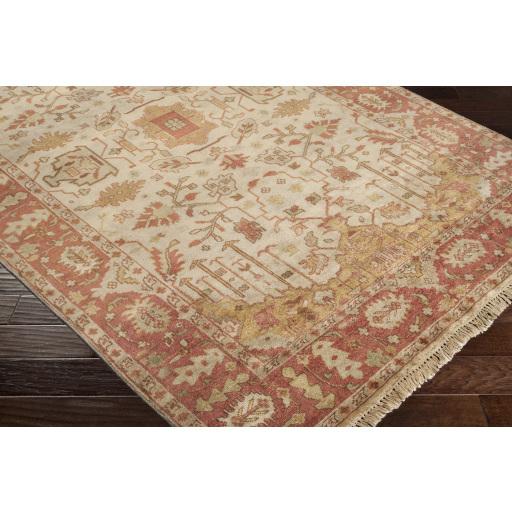 Surya Adana IT-1181 Brown Burgundy 8' Round Rug