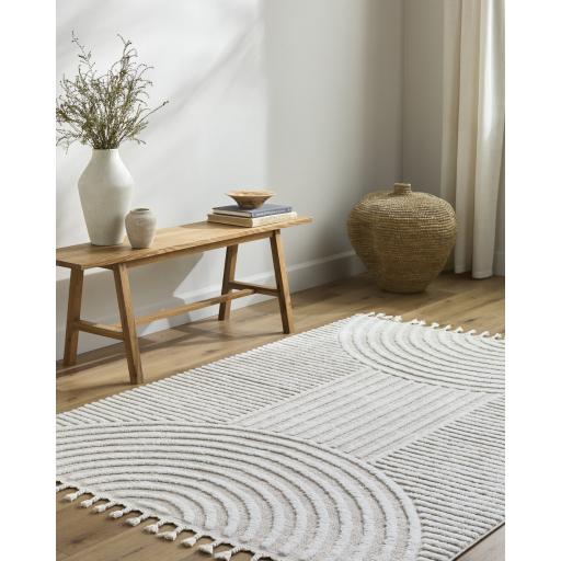 Surya Nora NOA-2312 Cream Light Beige 3'11" x 5'7" Rug