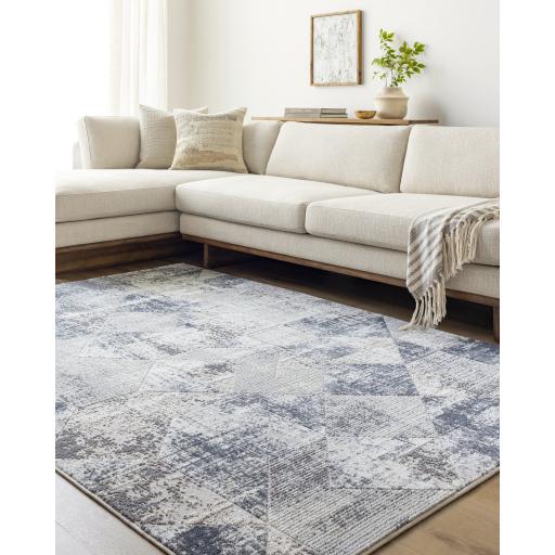 Surya Nesta NST-2301 Charcoal 5'3" x 7' Rug