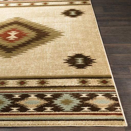 Surya Paramount PAR-1085 Burgundy Dark Brown 6'7" x 9'6" Rug