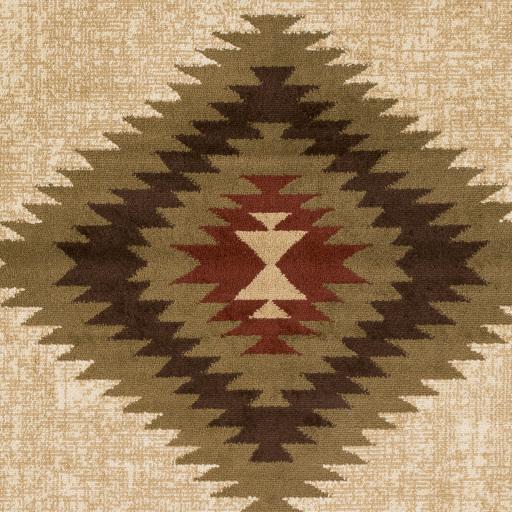 Surya Paramount PAR-1085 Burgundy Dark Brown 6'7" x 9'6" Rug