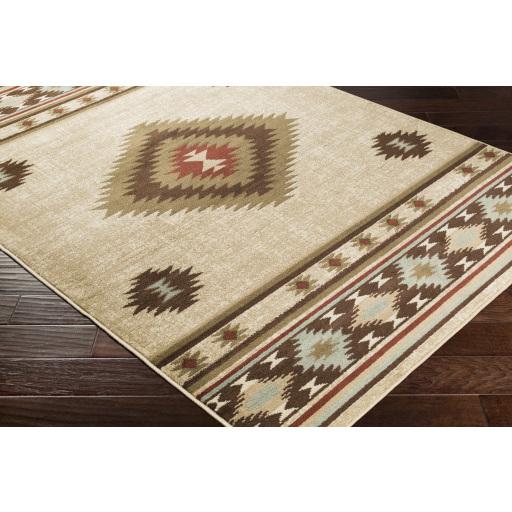 Surya Paramount PAR-1085 Burgundy Dark Brown 6'7" x 9'6" Rug