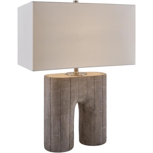 Surya Parham PHM-001 Cream Metallic - Nickel 28"H x 13"W x 20"D Lighting