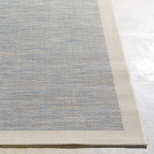 Surya Santa Cruz STZ-6000 Blue Cream 5'3" x 7'7" Rug