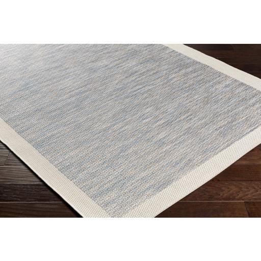 Surya Santa Cruz STZ-6000 Blue Cream 5'3" x 7'7" Rug