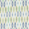 Schumacher Sunara Ikat Peacock Fabric