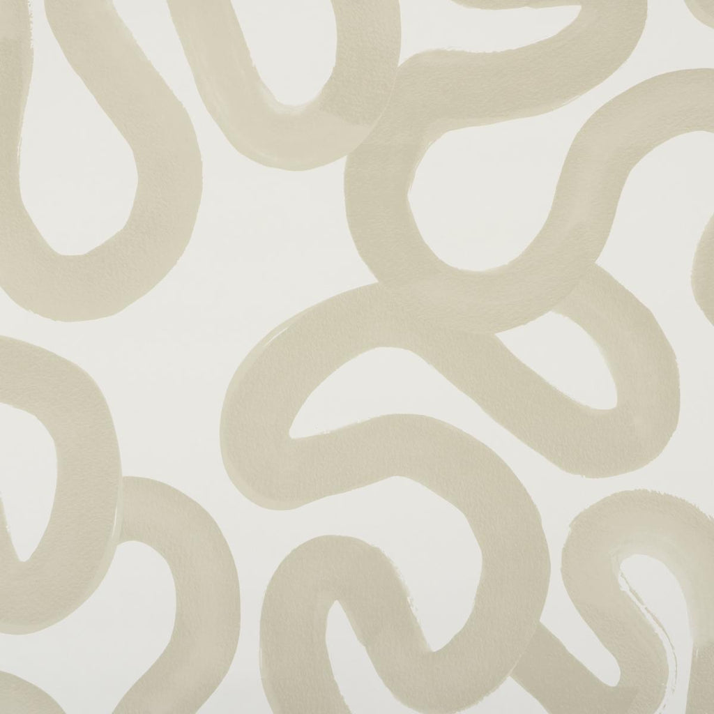 Schumacher Trace Sand Wallpaper