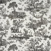 Schumacher Western Toile Carbon Wallpaper