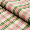 Schumacher Fonda Hand Woven Plaid Petal & Leaf Fabric