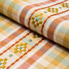 Schumacher Hutton Hand Woven Check Ochre Fabric