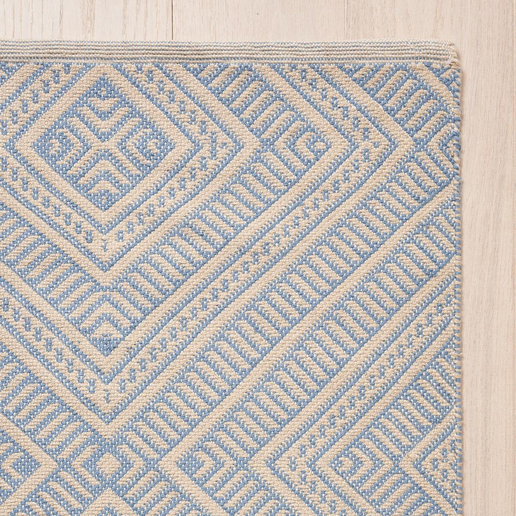 Schumacher Tortola Indoor/Outdoor Sky 15' x 11' Rug