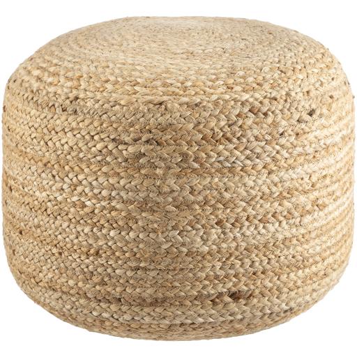 Surya Budapest BPPF-001 14"H x 18"W x 18"D Pouf