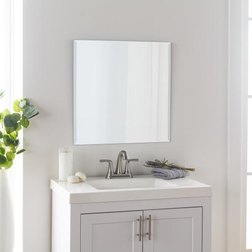 Surya Contour CON-003 24"H x 24"W x 0.4"D Mirror