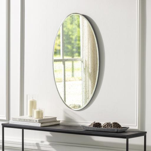 Surya Crystalline CYA-104 35"H x 15"W x 0.2"D Mirror