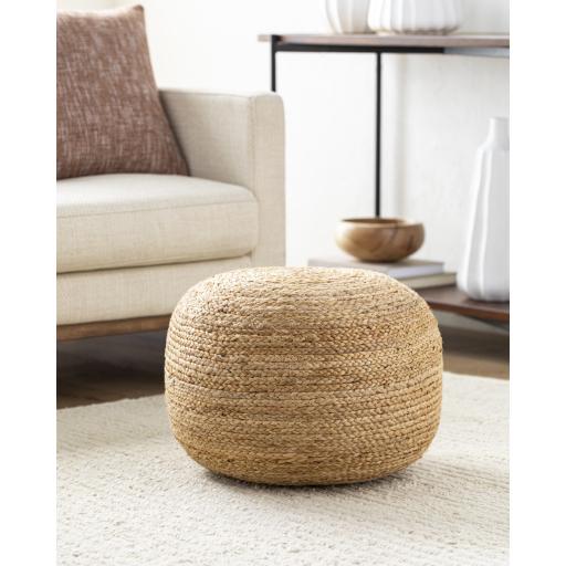 Surya Sphere EEPH-001 14"H x 20"W x 20"D Pouf