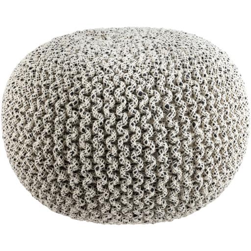 Surya Gravity GRPF-001 14"H x 20"W x 20"D Pouf