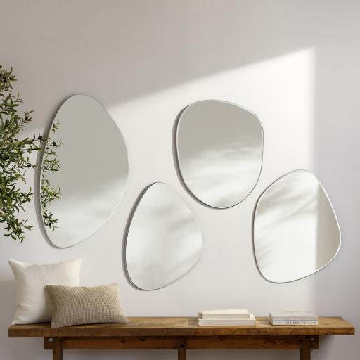 Surya Lorelin LOE-002 31"H x 23"W x 0.25"D Mirror