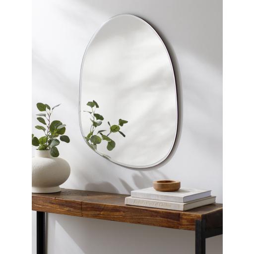 Surya Lorelin LOE-003 31"H x 24"W x 0.25"D Mirror