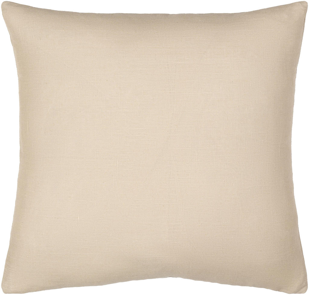 Surya Linen Solid LSL-004 13"H x 20"W Pillow Cover