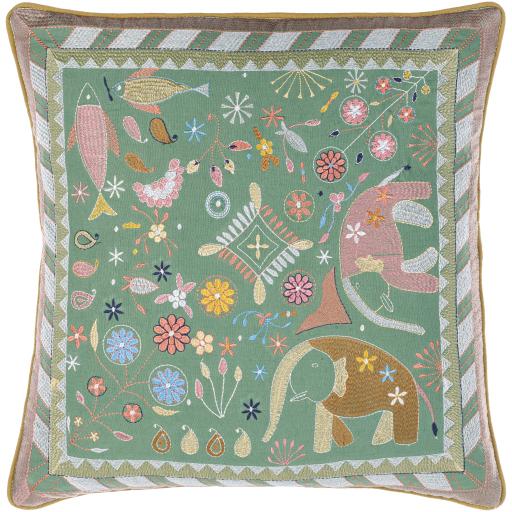 Surya Millie Kay MLK-002 18"H x 18"W Pillow Cover