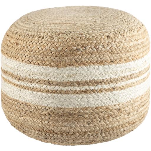 Surya Mallows MWPF-001 14"H x 18"W x 18"D Pouf