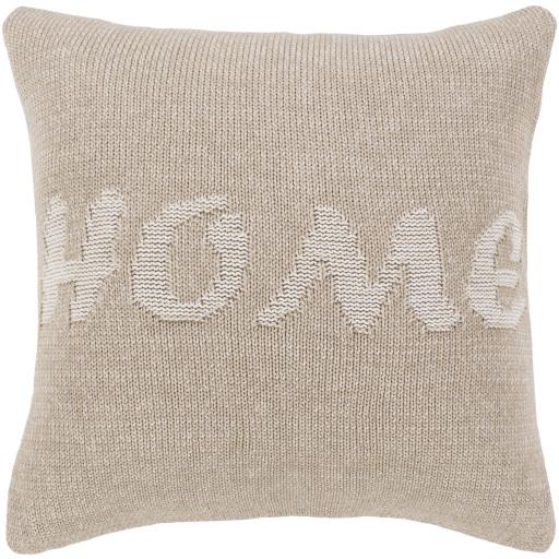 Surya No Place Like Home NPH-001 18"H x 18"W Pillow Kit