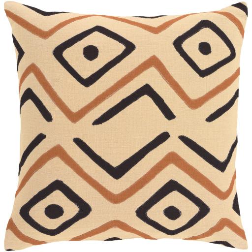 Surya Nairobi NRB-008 22"H x 22"W Pillow Kit