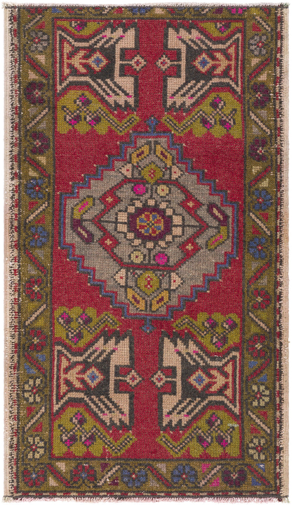 Surya Antique One of a Kind OOAK-1441 1'10" x 3'2" Rug