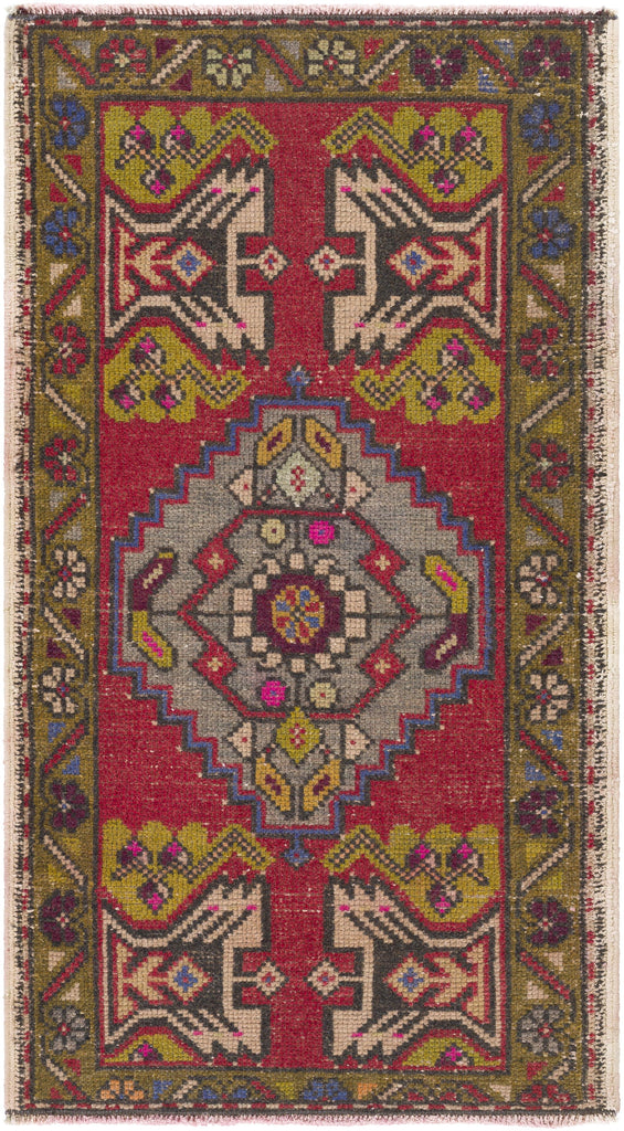 Surya Antique One of a Kind OOAK-1440 1'10" x 3'4" Rug