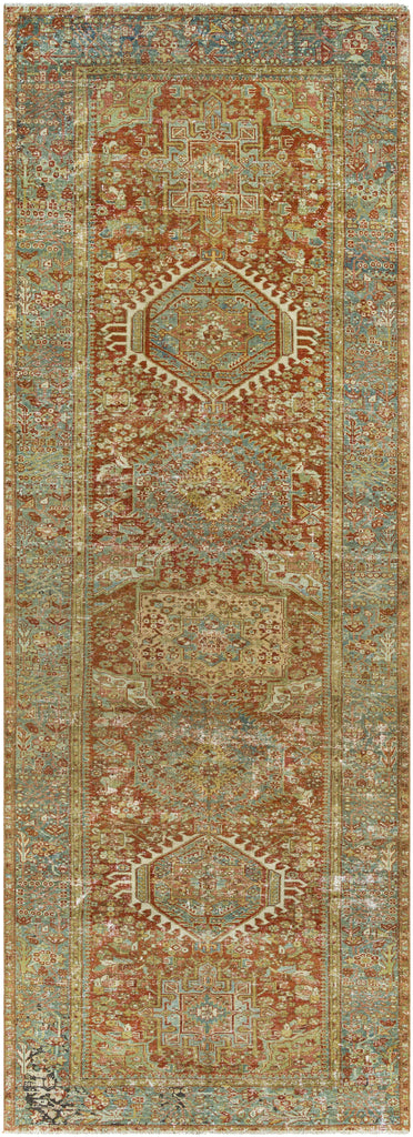 Surya Antique One of a Kind OOAK-1533 12'3" x 4'4" Rug