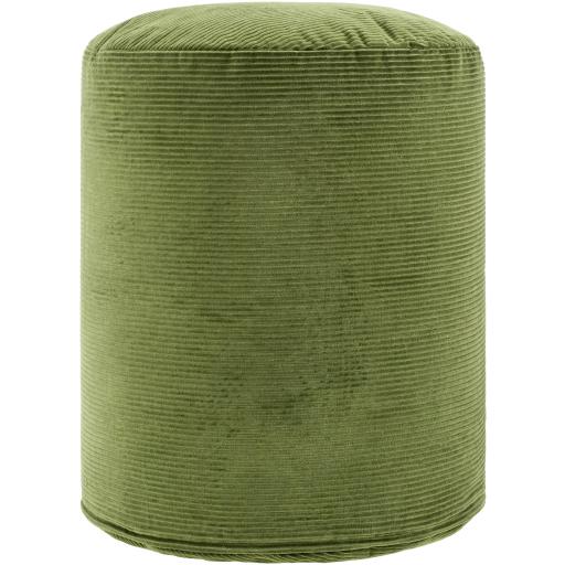 Surya Roy ROPF-002 18"H x 16"W x 16"D Pouf