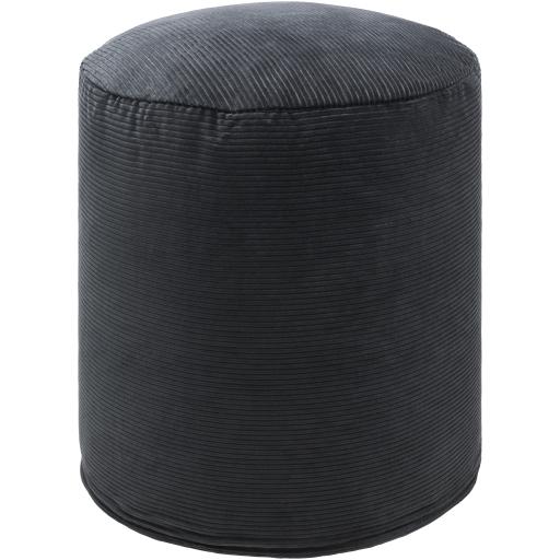 Surya Roy ROPF-006 18"H x 16"W x 16"D Pouf